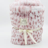 Emerson Mauve Pink Leopard Baby Basket