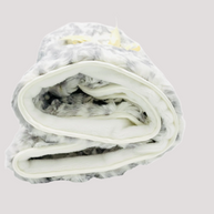 Shaw Grey Leopard Print Blanket