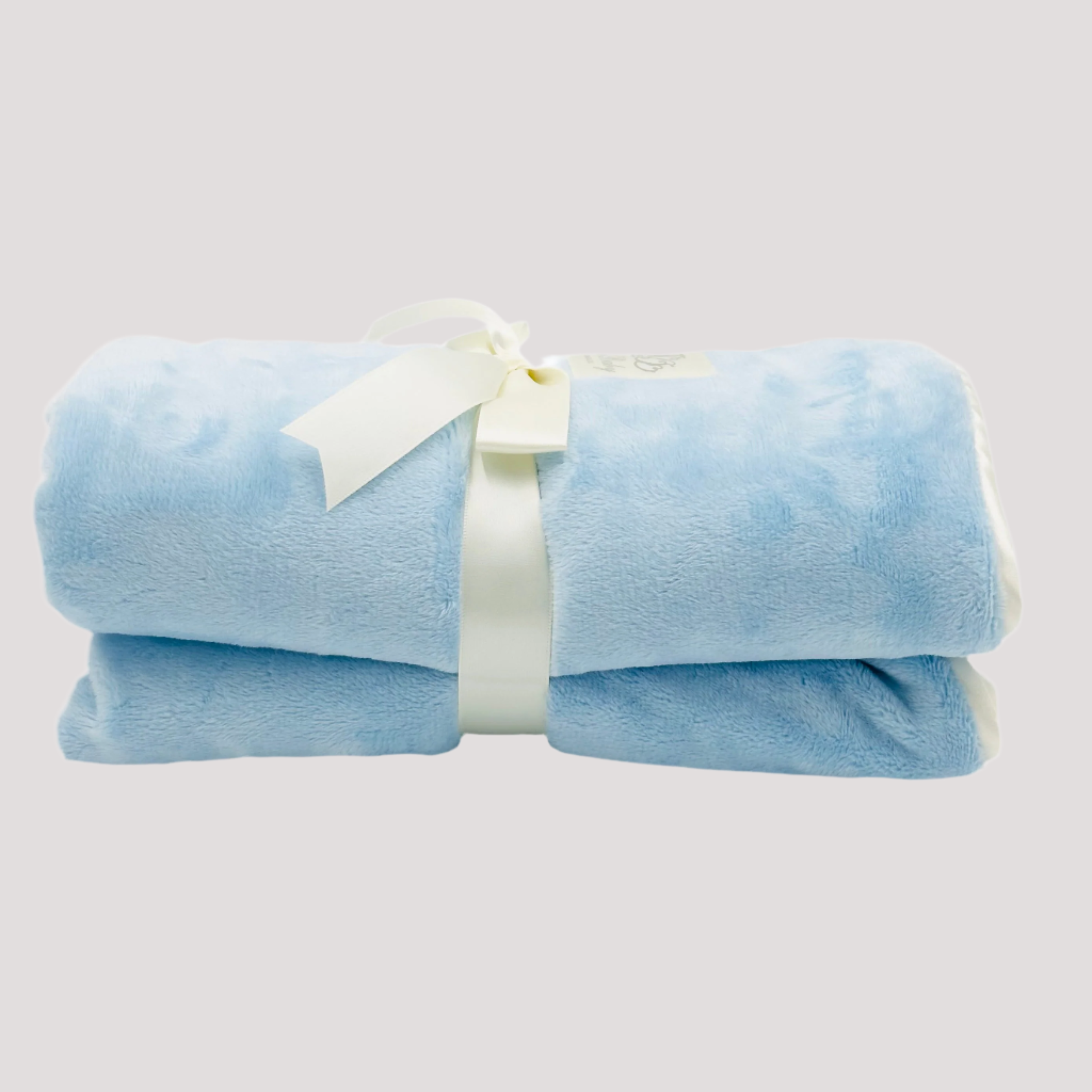 Angel Blue Velour Blanket