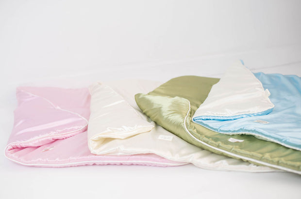 Cloud Satin Blanket-CRIB SIZE  36 X 42