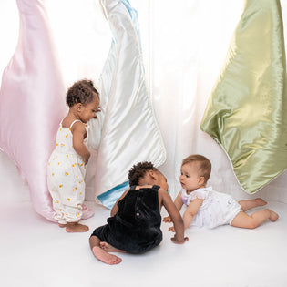 Cloud Satin Blanket-CRIB SIZE  36 X 42