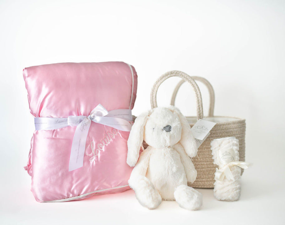 Cloud Satin Blanket-CRIB SIZE  36 X 42