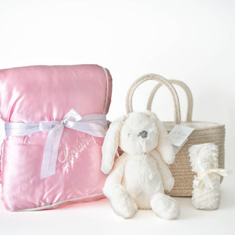 Cloud Satin Blanket-CRIB SIZE  36 X 42