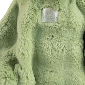 Luxe Baby Plush Sage Blanket - Baby Stroller Blanket - Newborn Baby Essentials & Baby Gifts - 29x36