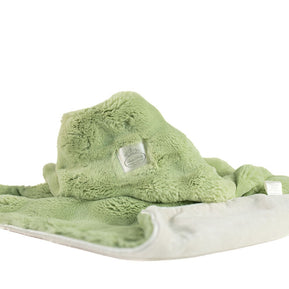 Luxe Baby Plush Sage Blanket - Baby Stroller Blanket - Newborn Baby Essentials & Baby Gifts - 29x36