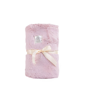 Luxe Baby Plus Mia Pink Blanket - Baby Stroller Blanket - Newborn Baby Essentials & Baby Gifts - 29x36
