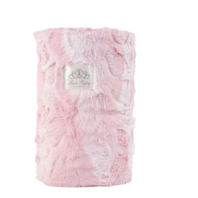 Luxe Baby Plus Mia Pink Blanket - Baby Stroller Blanket - Newborn Baby Essentials & Baby Gifts - 29x36