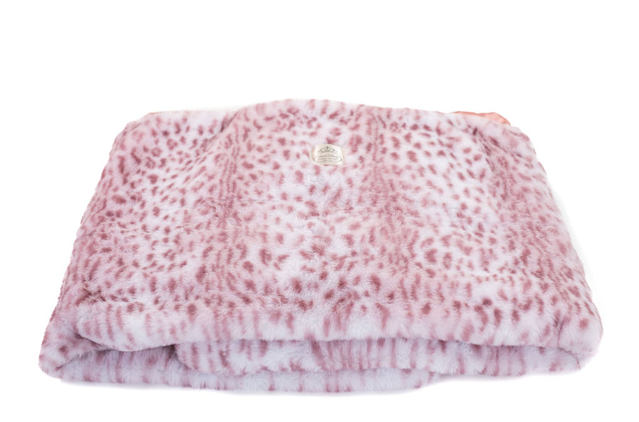 Luxe Baby Plush Leopard Blanket - Throw to Kind Size Blanket - Home Essentials & Corporate Gifts-Custom Made