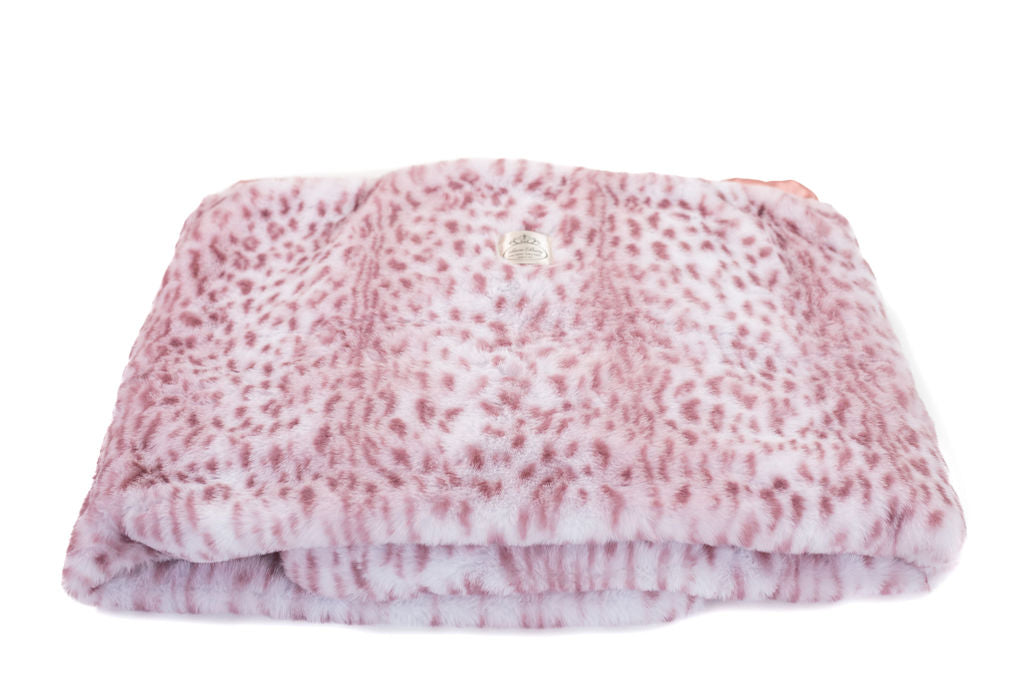 Luxe Baby Plush Leopard Blanket - Throw to Kind Size Blanket - Home Essentials & Corporate Gifts-Custom Made