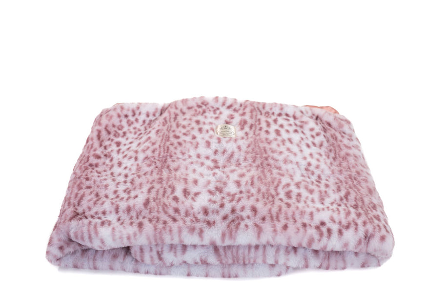 Luxe Baby Plush Leopard Blanket - Throw to Kind Size Blanket - Home Essentials & Corporate Gifts-Custom Made