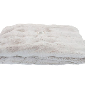 Luxe Baby Plush Cream Blanket - Throw to Kind Size Blanket - Home Essentials & Corporate Gifts-Custom Made