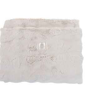 Luxe Baby Plush Cream Blanket - Throw to Kind Size Blanket - Home Essentials & Corporate Gifts-Custom Made