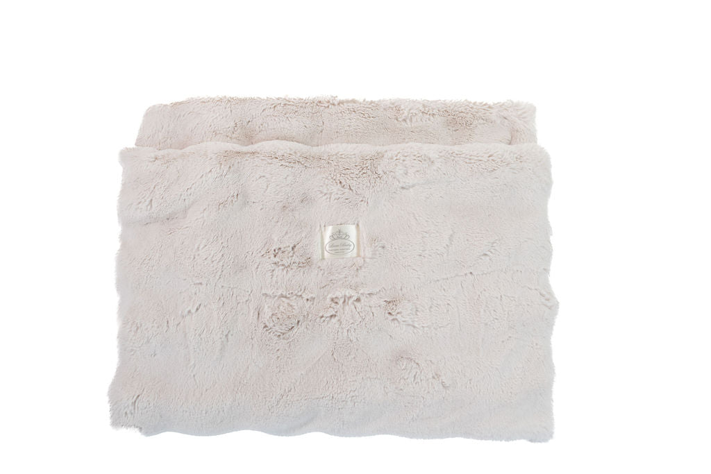 Luxe Baby Plush Cream Blanket - Throw to Kind Size Blanket - Home Essentials & Corporate Gifts-Custom Made