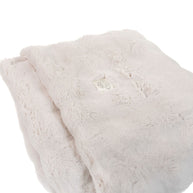 Luxe Baby Plush Cream Blanket - Throw to Kind Size Blanket - Home Essentials & Corporate Gifts-Custom Made