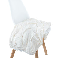 Luxe Baby Plush Cream Blanket - Throw to Kind Size Blanket - Home Essentials & Corporate Gifts-Custom Made