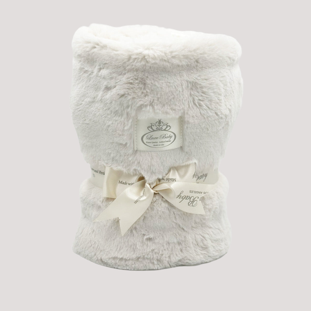 Avery Faux Fur Cream Blanket