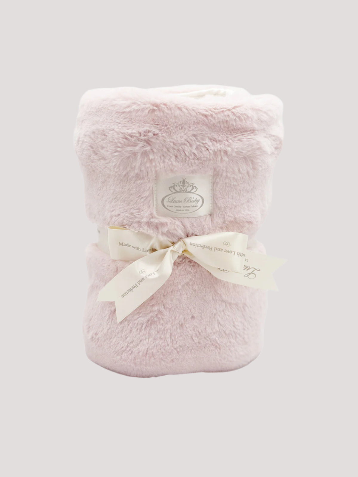 Mia Plush Pink Blanket