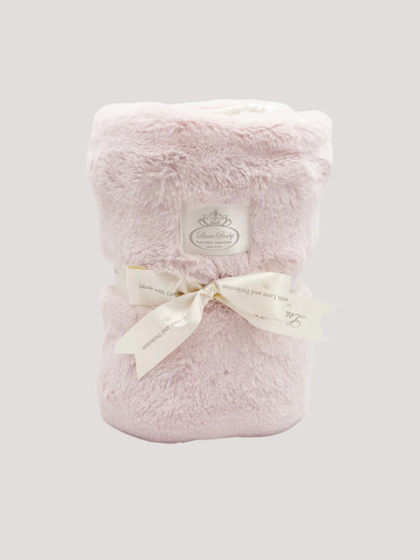 Mia Plush Pink Blanket