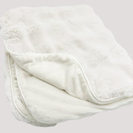 Avery Faux Fur Cream Blanket