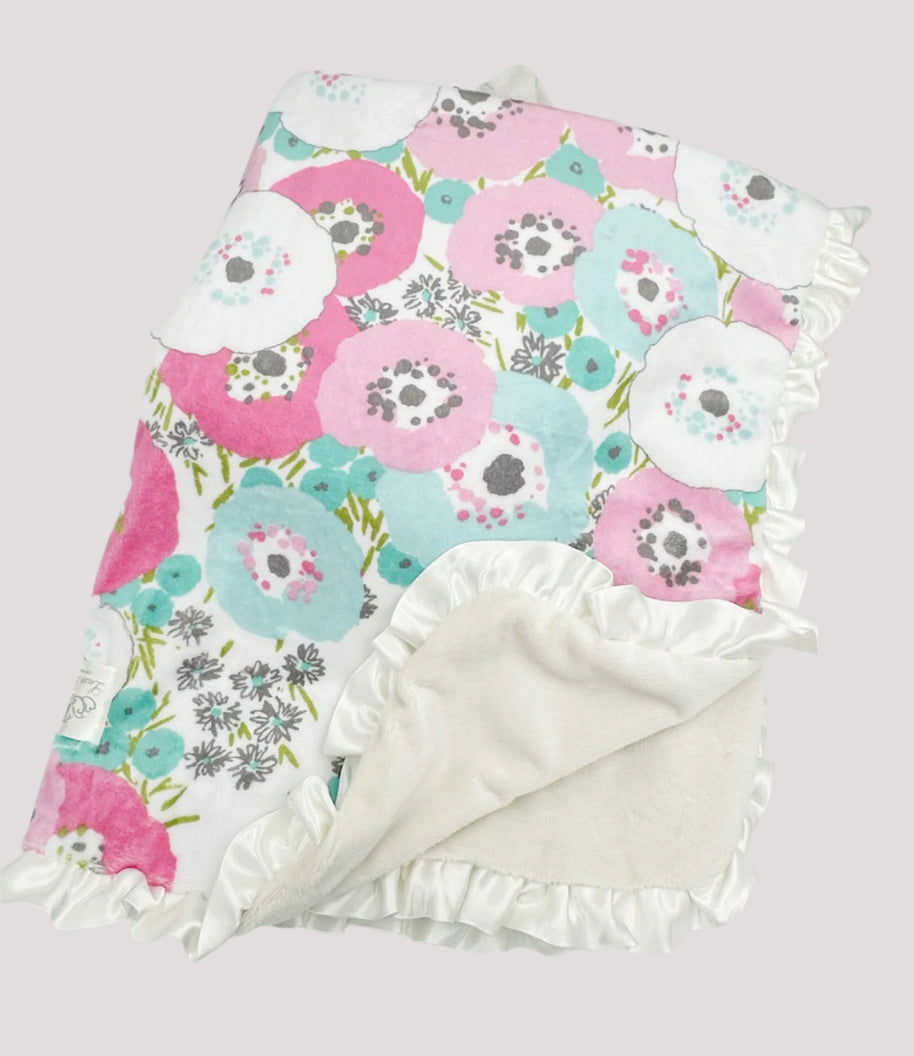 Amelia Floral Cluster Blanket