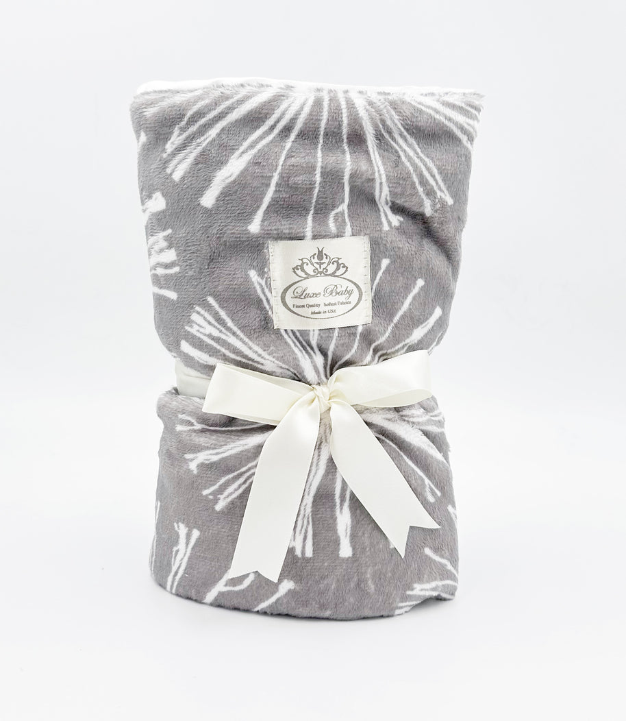 Peyton Fireworks Grey-Natural Blanket