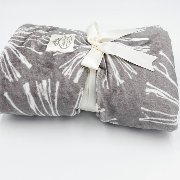 Peyton Fireworks Grey-Natural Blanket