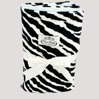 Ash Zebra Black & white Blanket