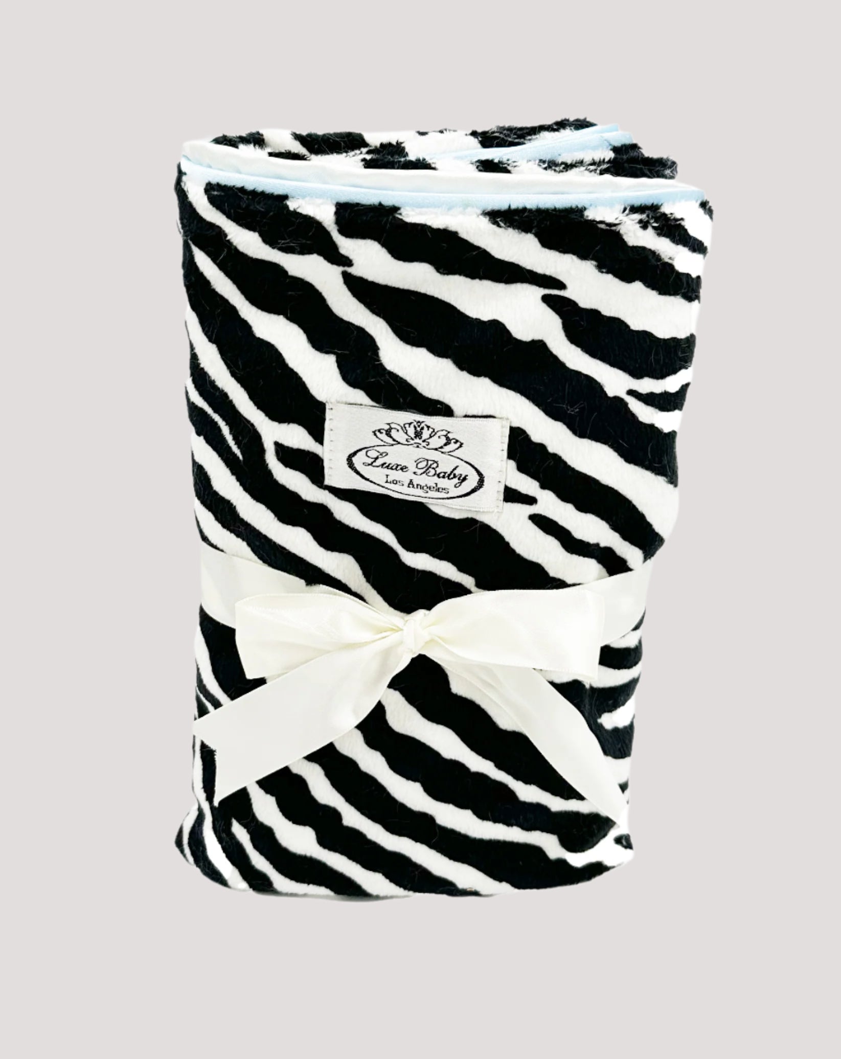 Ash Zebra Black & white Blanket