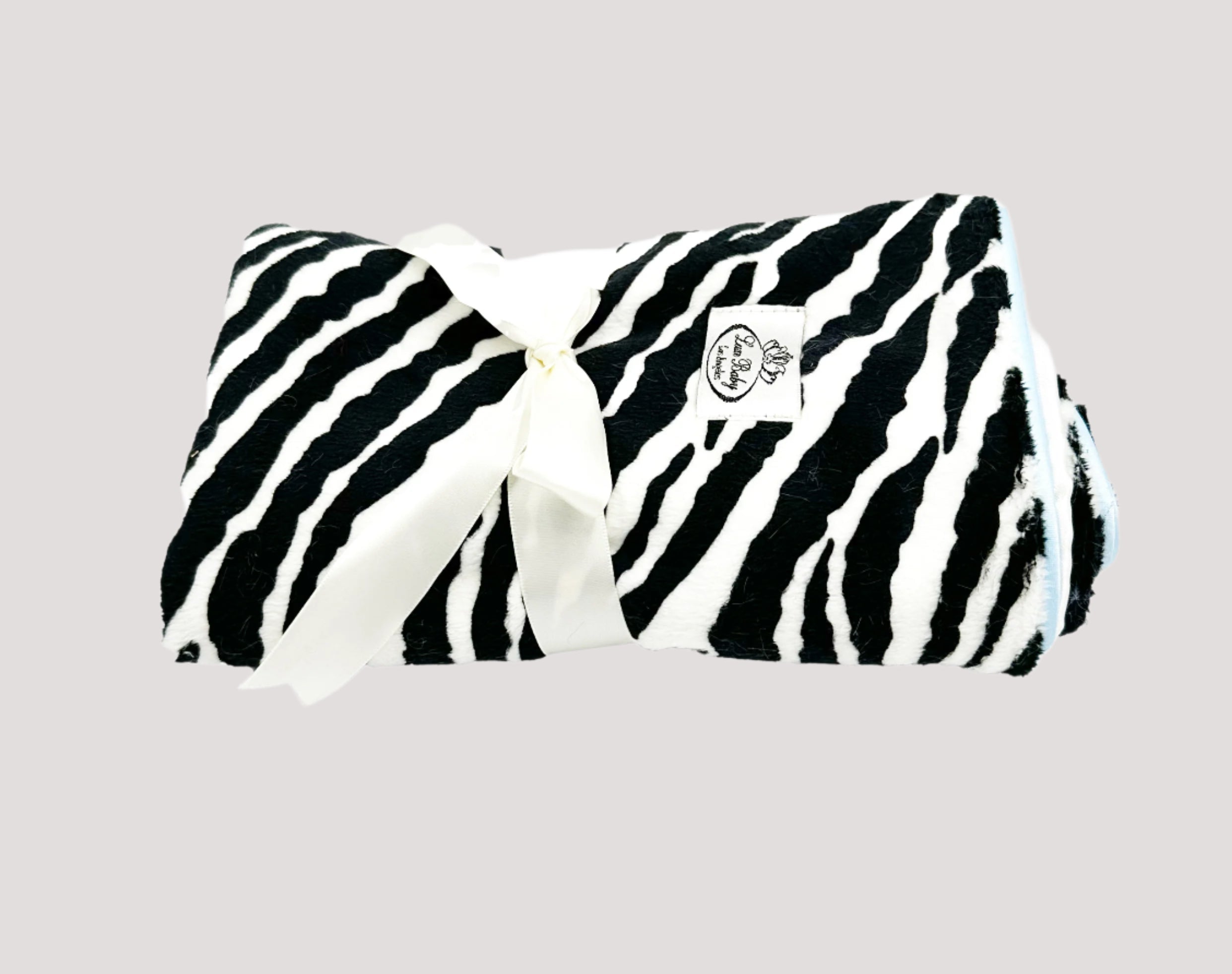 Ash Zebra Black & white Blanket