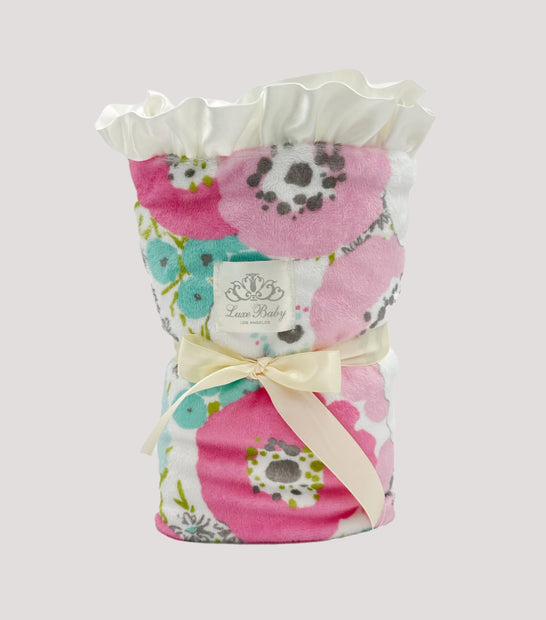 Amelia Floral Cluster Blanket