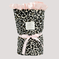 Emma Leopard Ruffled Blanket