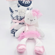 Emely in Paris Print Blanket