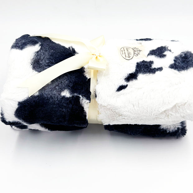 Calloway Black Print Blanket