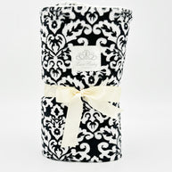 Parker Paisley Black & White Blanket