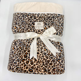 Cheetah Print Cozy Throw